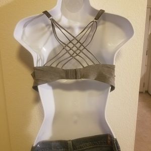 Criss-cross Aerie Padded Bra